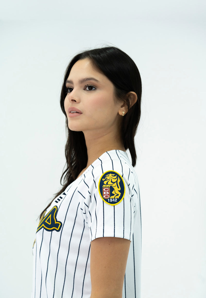 CAMISA DE JUEGO HOME DAMA LEONES DEL CARACAS