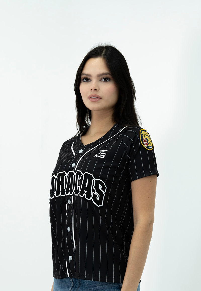 CAMISA DE JUEGO VISITANTE DAMA LEONES DEL CARACAS