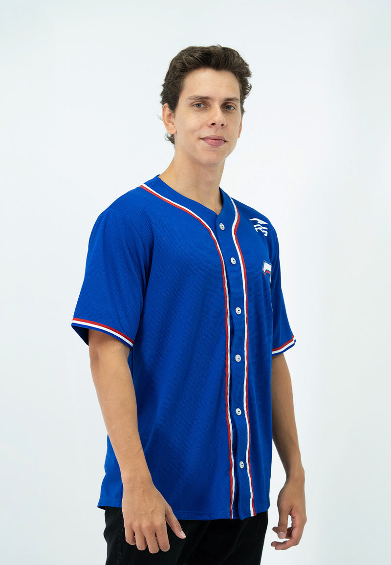 CAMISA OFICIAL VISITANTE CABALLERO TIBURONES DE LA GUAIRA