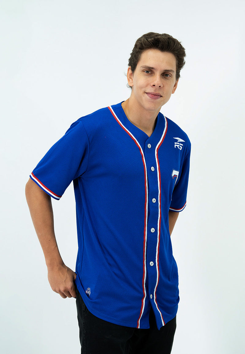 CAMISA OFICIAL VISITANTE CABALLERO TIBURONES DE LA GUAIRA